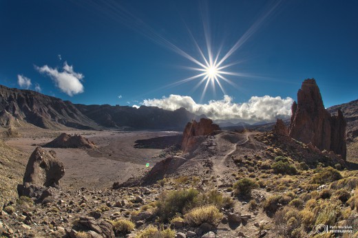 The heart of volcano