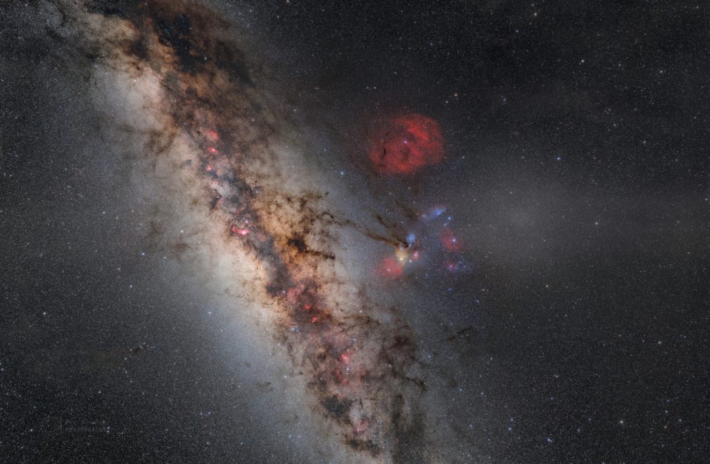 Deep View to the Galaxy